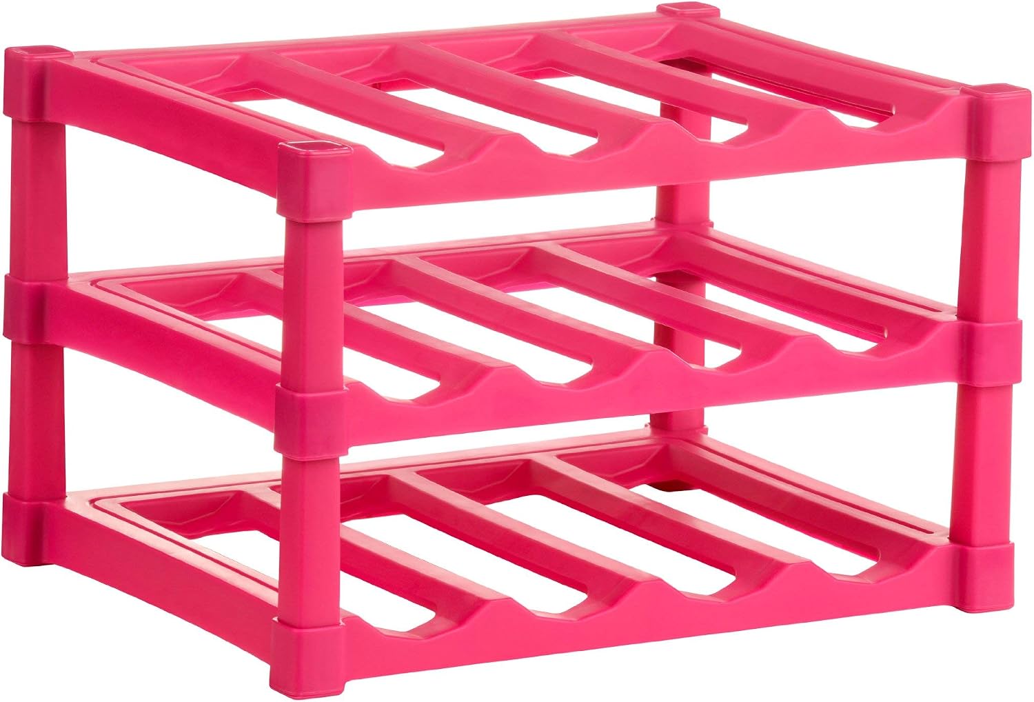 Amazon.com: Premier Housewares 3-Tier Wine Rack - Hot Pink : Home & Kitchen