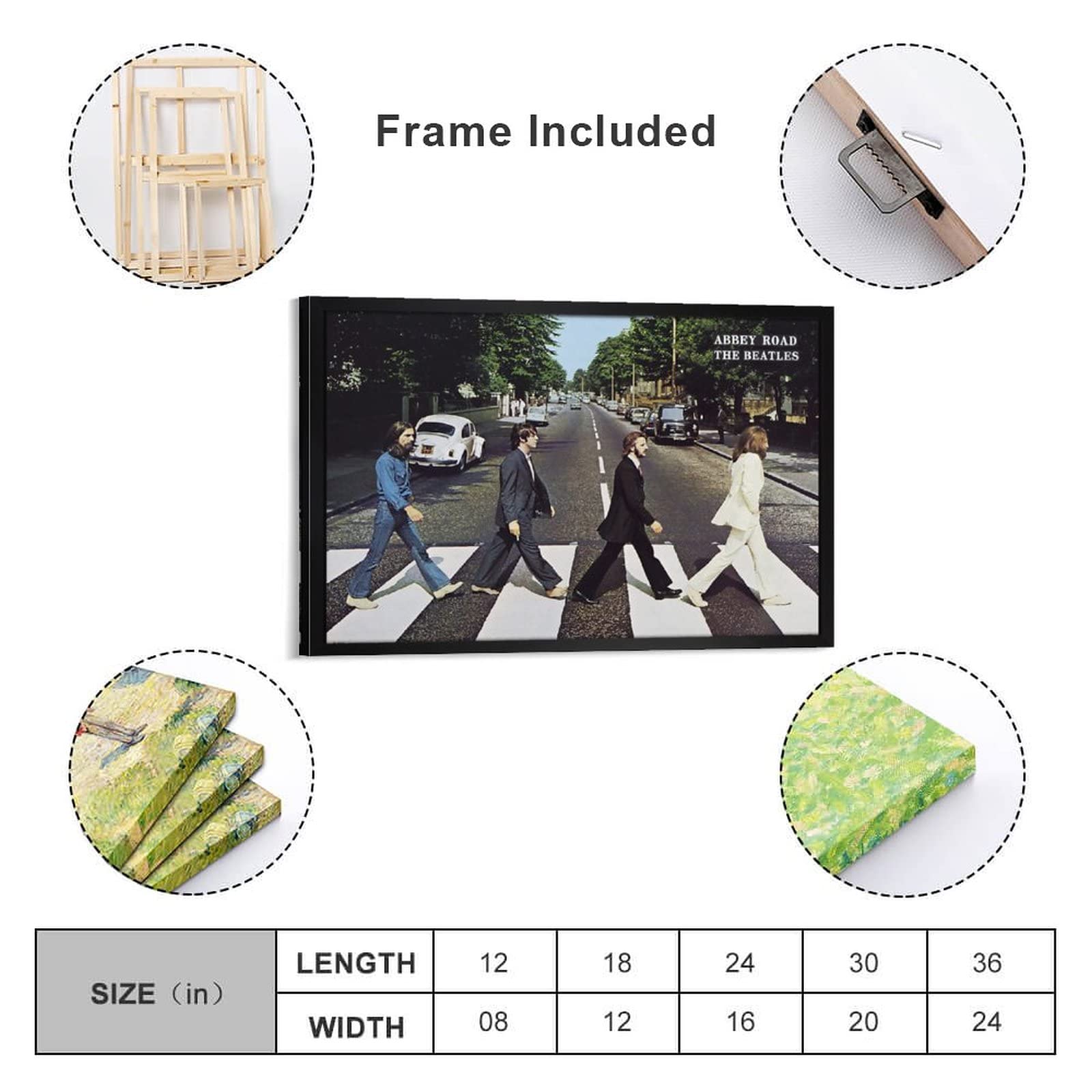 Amazon.co.jp: The Beatlesロックレジェンド ビートルズの音楽ポスター