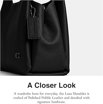 Amazon | コーチ ポリッシュ ペブルレザー ラナ ショルダーバッグ 23