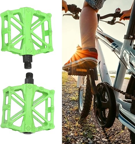 Miniatura 3 de Pedales de bicicleta de montaña Pedales de bicicleta de aleación de aluminio Pedales planos de bicicleta MTB para la mayoría de las bicicletas BMX