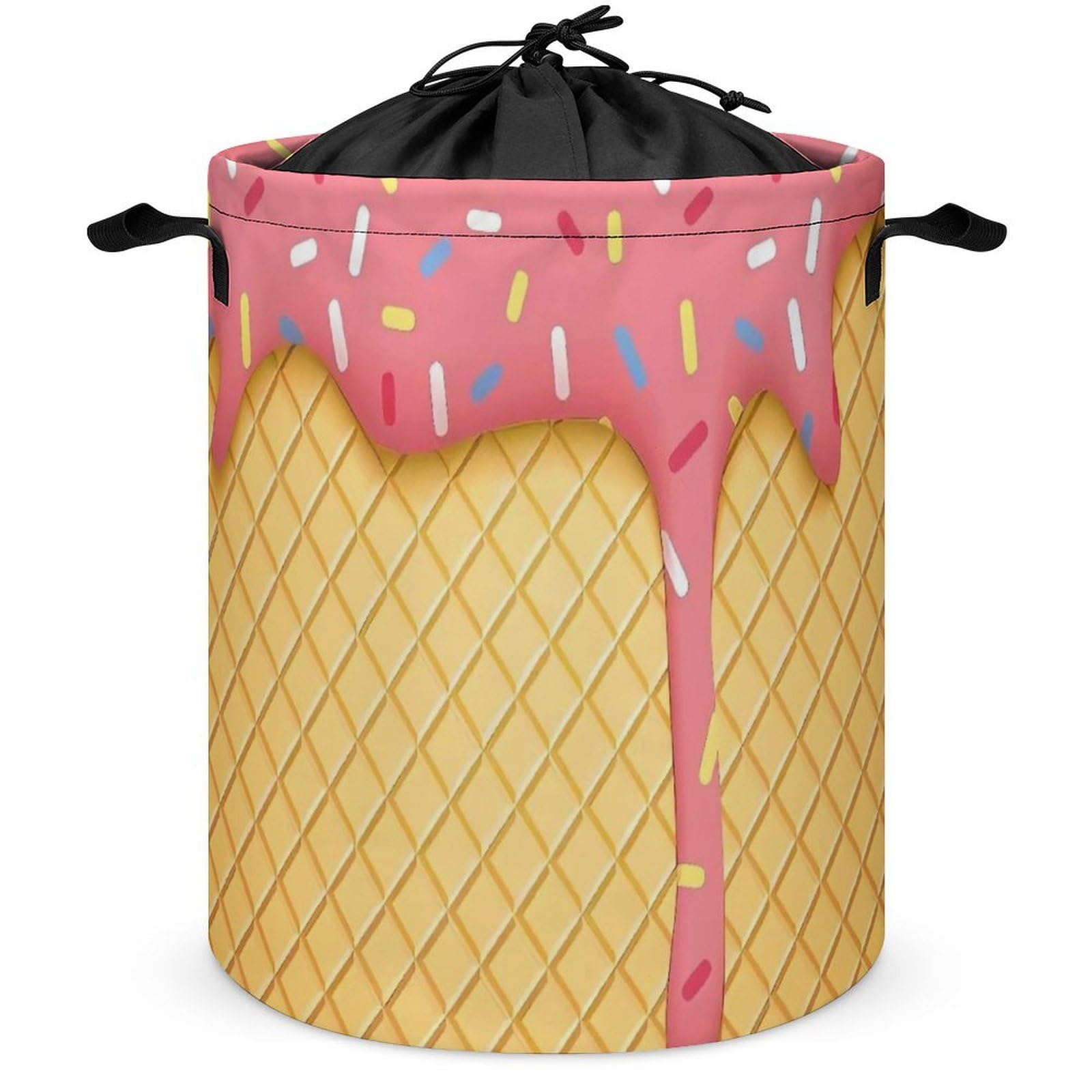 Grand panier à linge pour dortoir d'étudiant ou chambre d'enfant