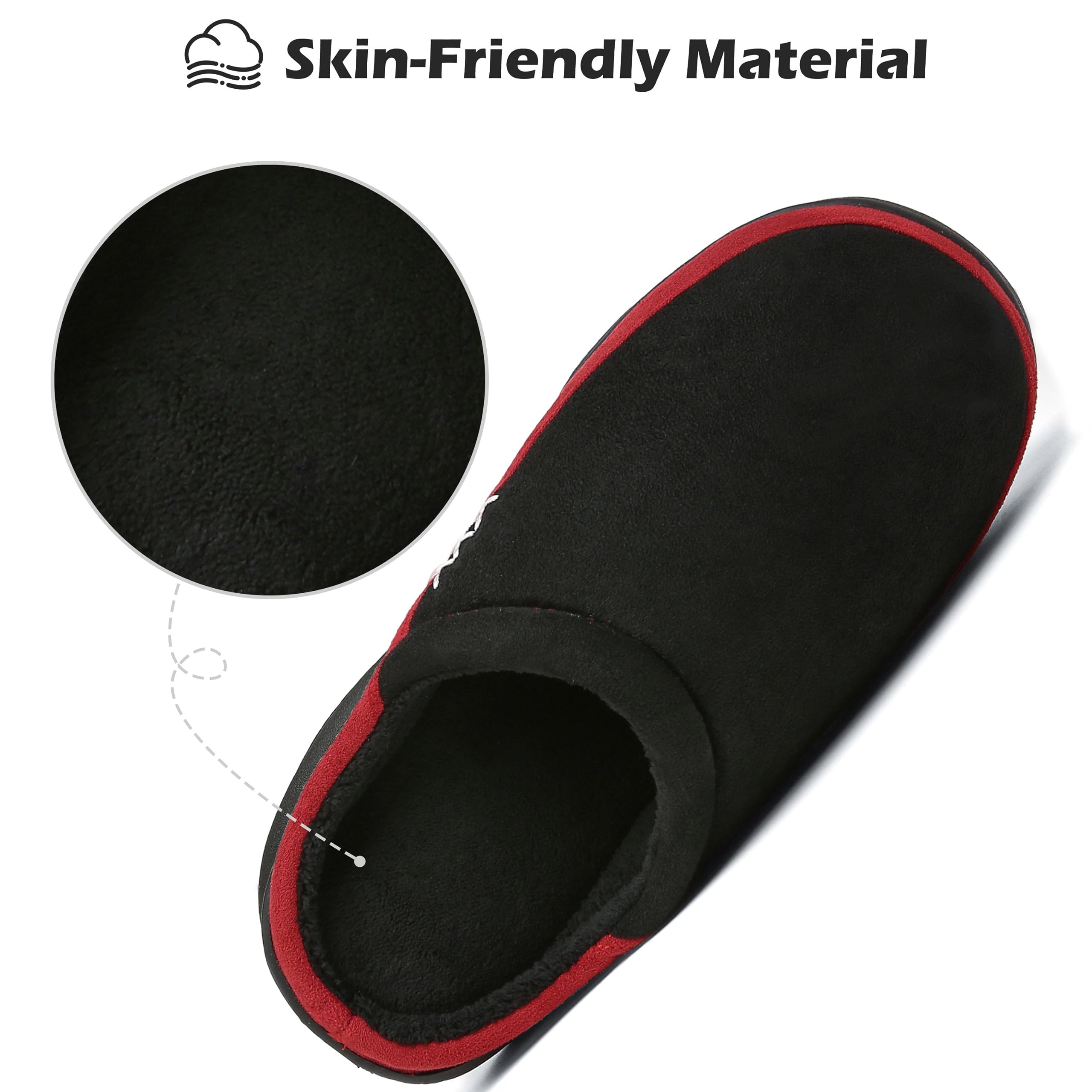 Mishansha Pantofole in Memory Foam per Uomo Donna Antiscivolo Ciabatte Invernali