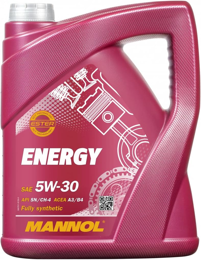 MANNOL HTE - Germany Synthetic Engine Oil (7511 ENERGY 5W-30 4 LTR)