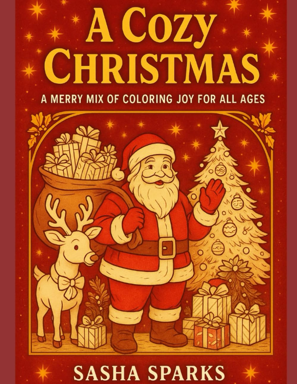 A Cozy Christmas: A Merry Mix of Coloring Joy For All Ages