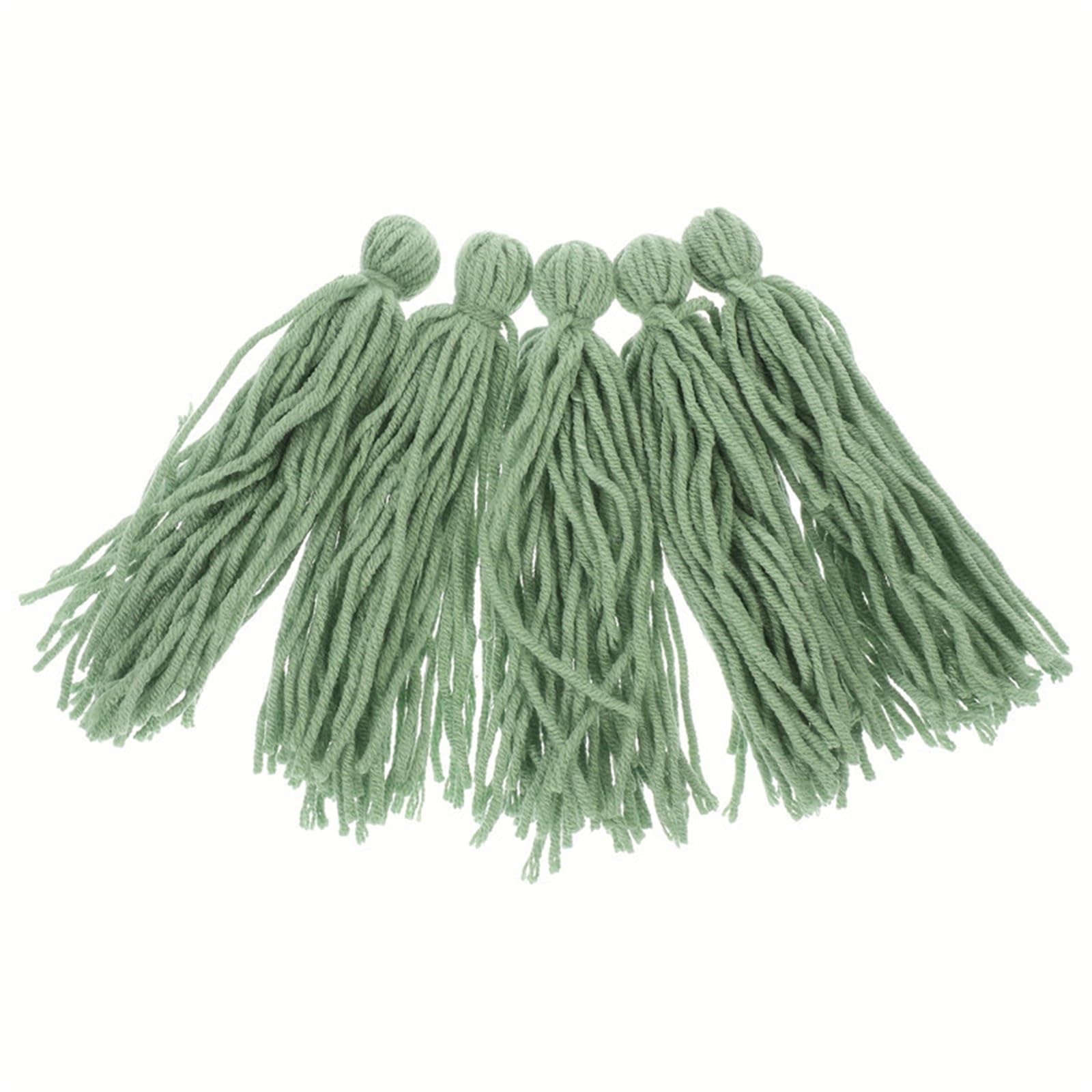 WonJoxel Fish Spawning Mops 50pcs Aquarium Spawn Mop Baby Fish Tank Guppy Breed Yarn Angelfish Breeding Mops Ornaments(Green)
