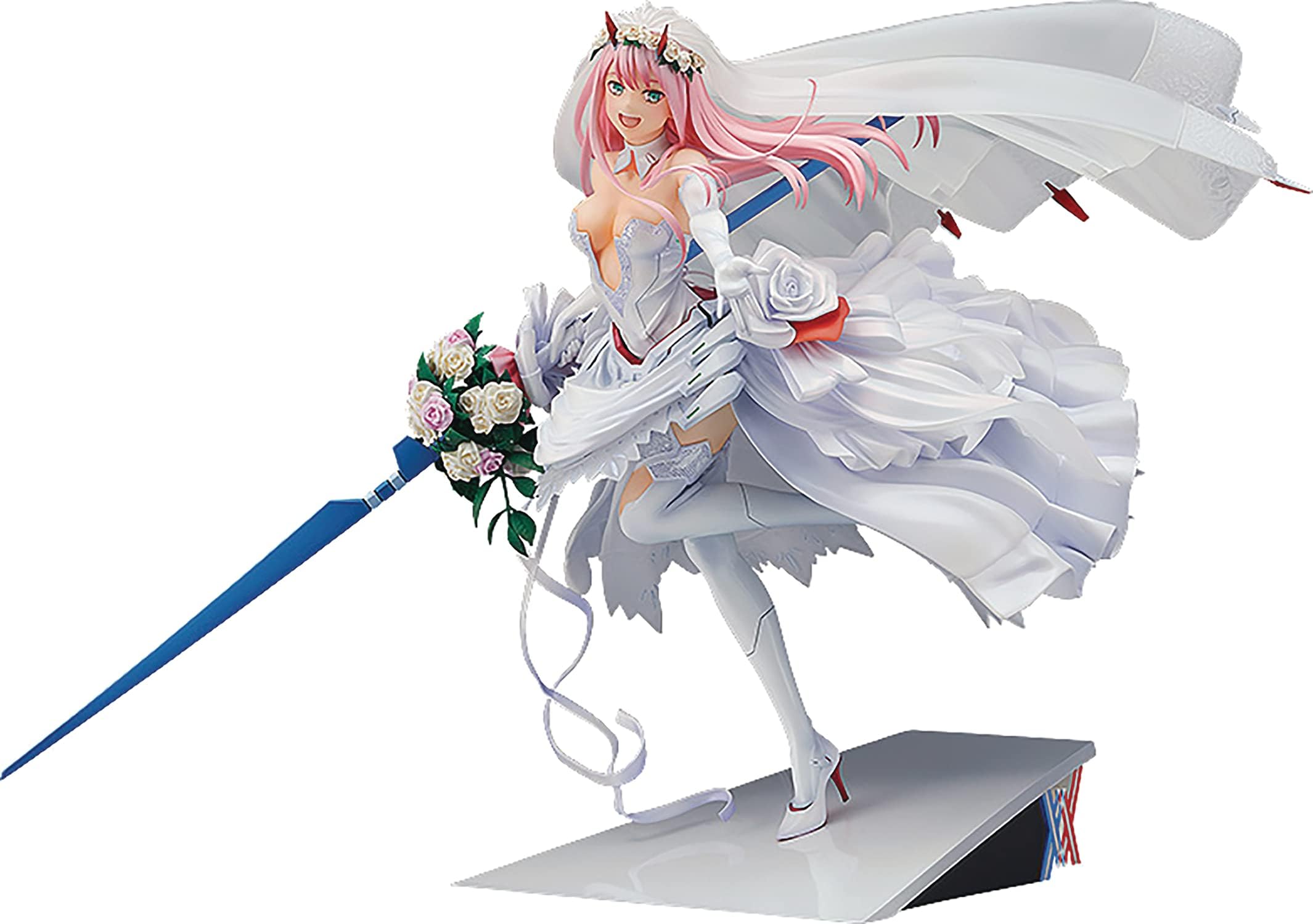 Good Smile Darling in The Franxx: Zero Two (for My Darling) 1:7 Scale PVC Figure, Multicolor