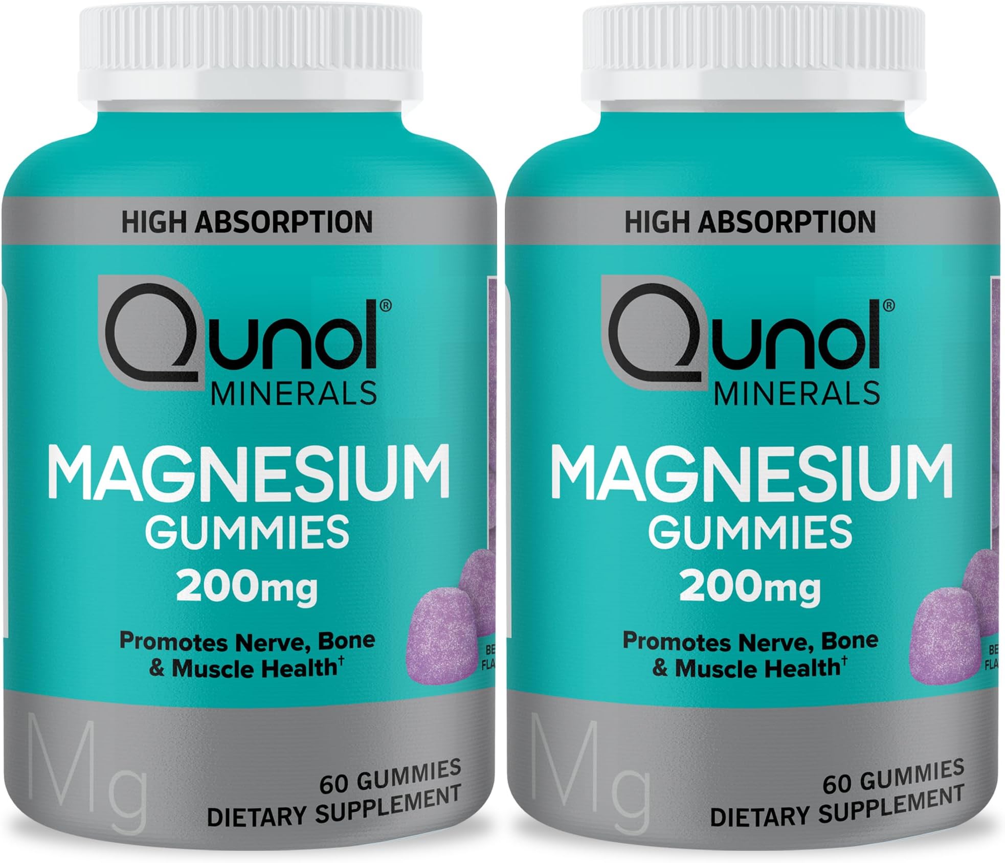 Qunol Magnesium Extra Strength 420mg, Vegetarian & Gluten