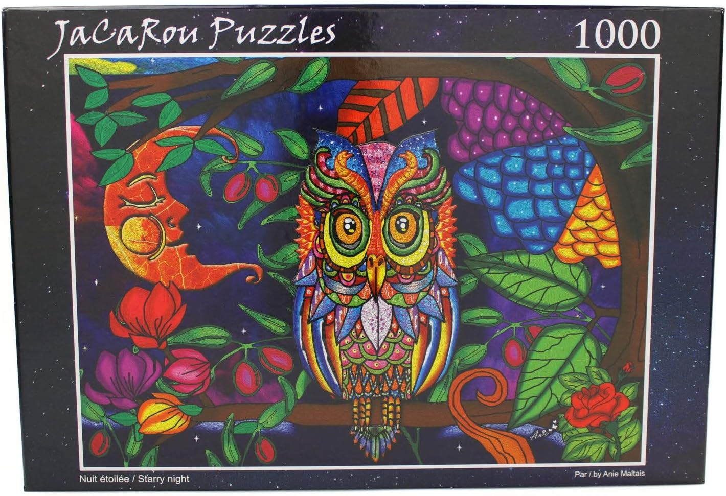 JaCaRou Puzzles Starry Night 1000 PCES Toys & Games