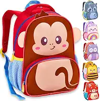 Mochila Bolsa Mala Escolar Infantil Bichinhos 3D Creche Pré Fundamental Menino Menina Criança