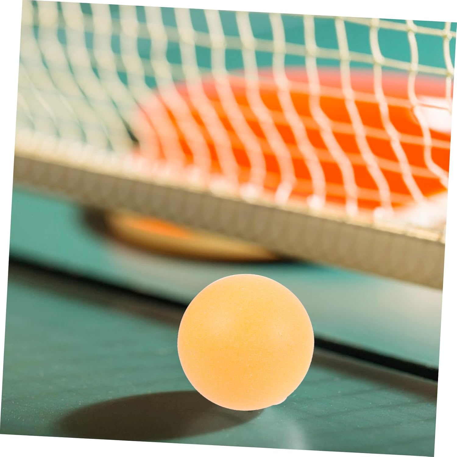 Toyvian Table Tennis Balls with Silicone Plugs Durable Punched Balls for Indoor Practice Craft Projects and DIY