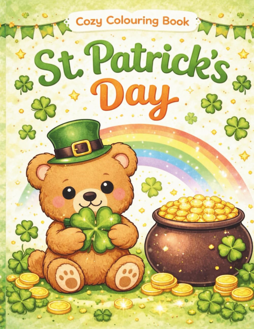 Lucky & Cozy: A St. Patrick’s Day Colouring Book