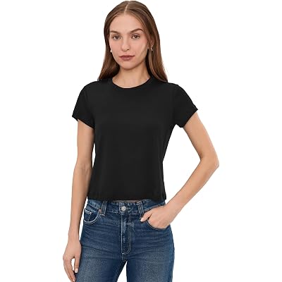 AG Jeans Sadie Crew Neck Crop T-shirt