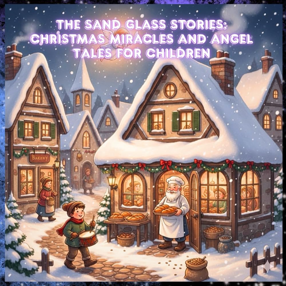 The Sand Glass Stories: Christmas Miracles and Angel Tales for Children: Heartwarming Christian Christmas Stories for Kids About Faith, Angels, and God’s Love