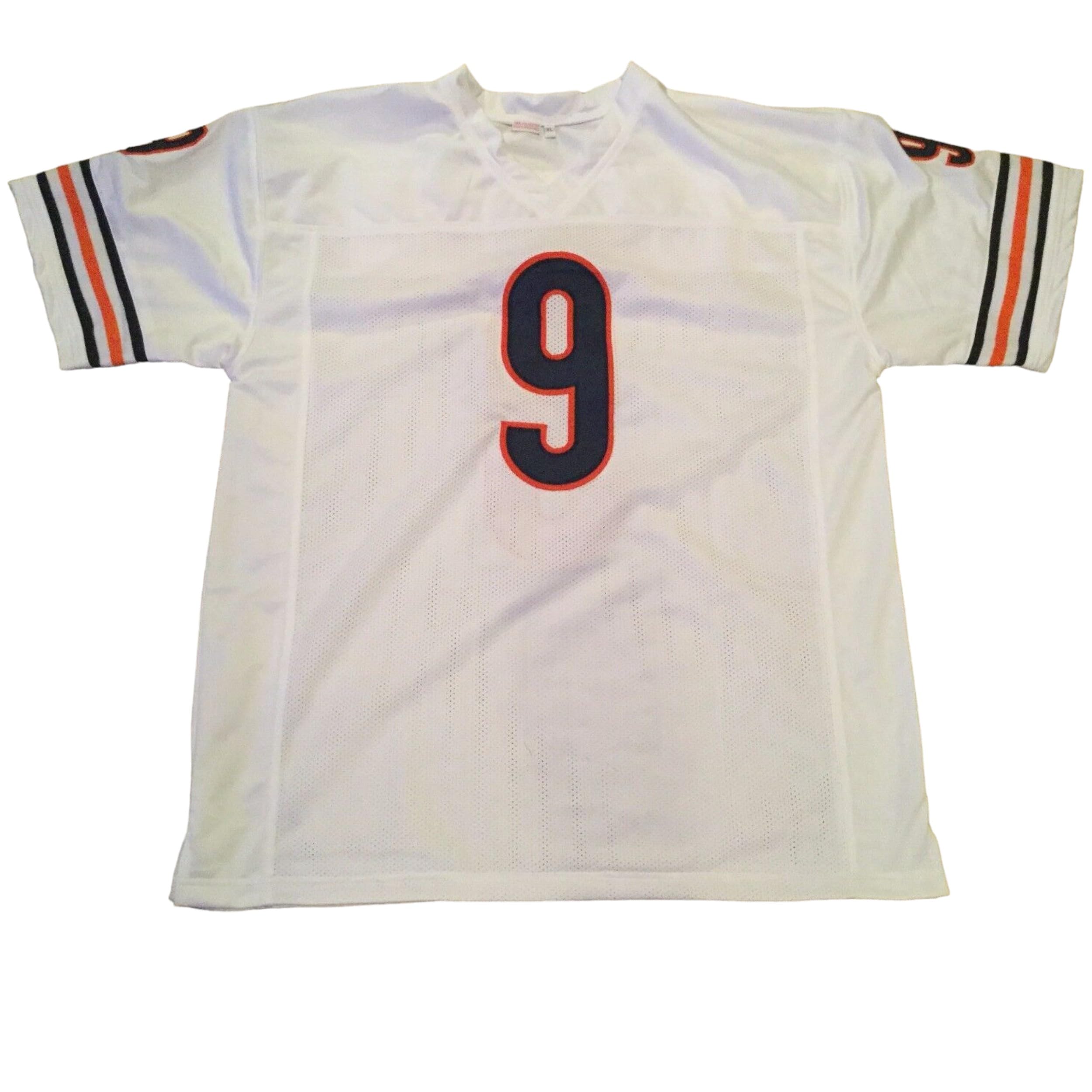 Jim McMahon Custom Jersey Stitched White Football New No Brand/Logos (US, Alpha, Large, Regular, Regular, White)