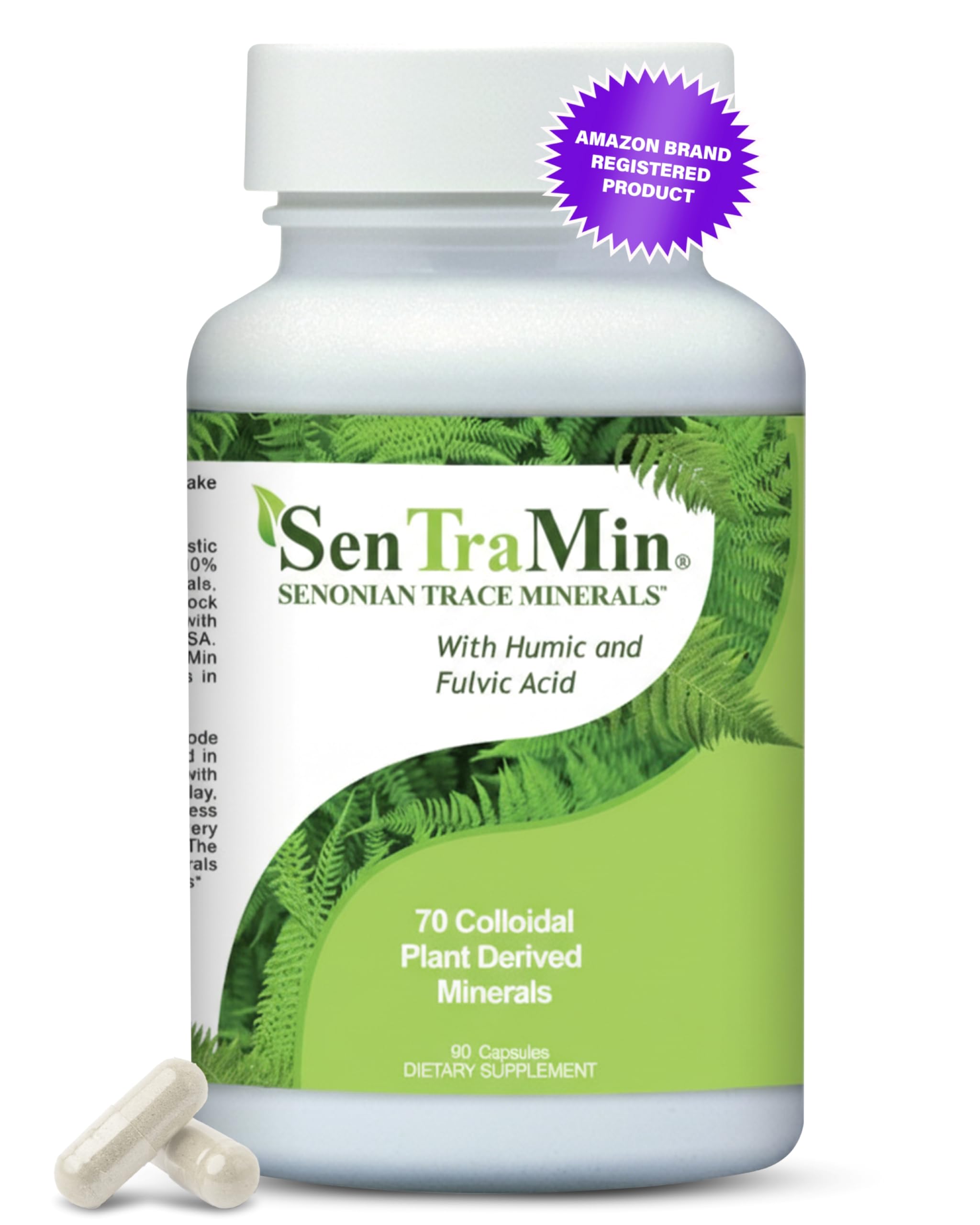 SenTraMin Plant Based Mineral Complex, 90 Vegetable Capsules