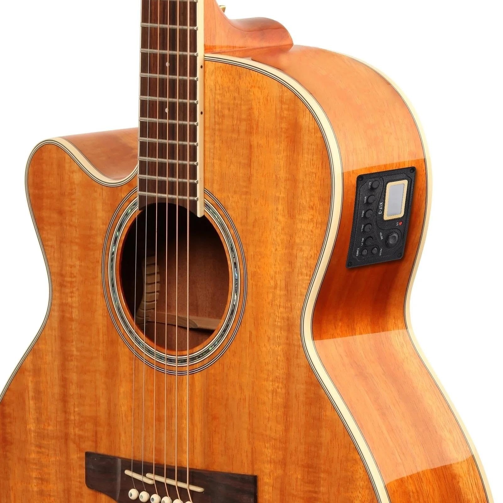 Pickup Per Chitarra Acustica Pickup Per Chitarra Classica Equalizzatore Volume/Bassi/Medi/Acuti/Pres/MIC.PI Pickup Accordatore/Fase