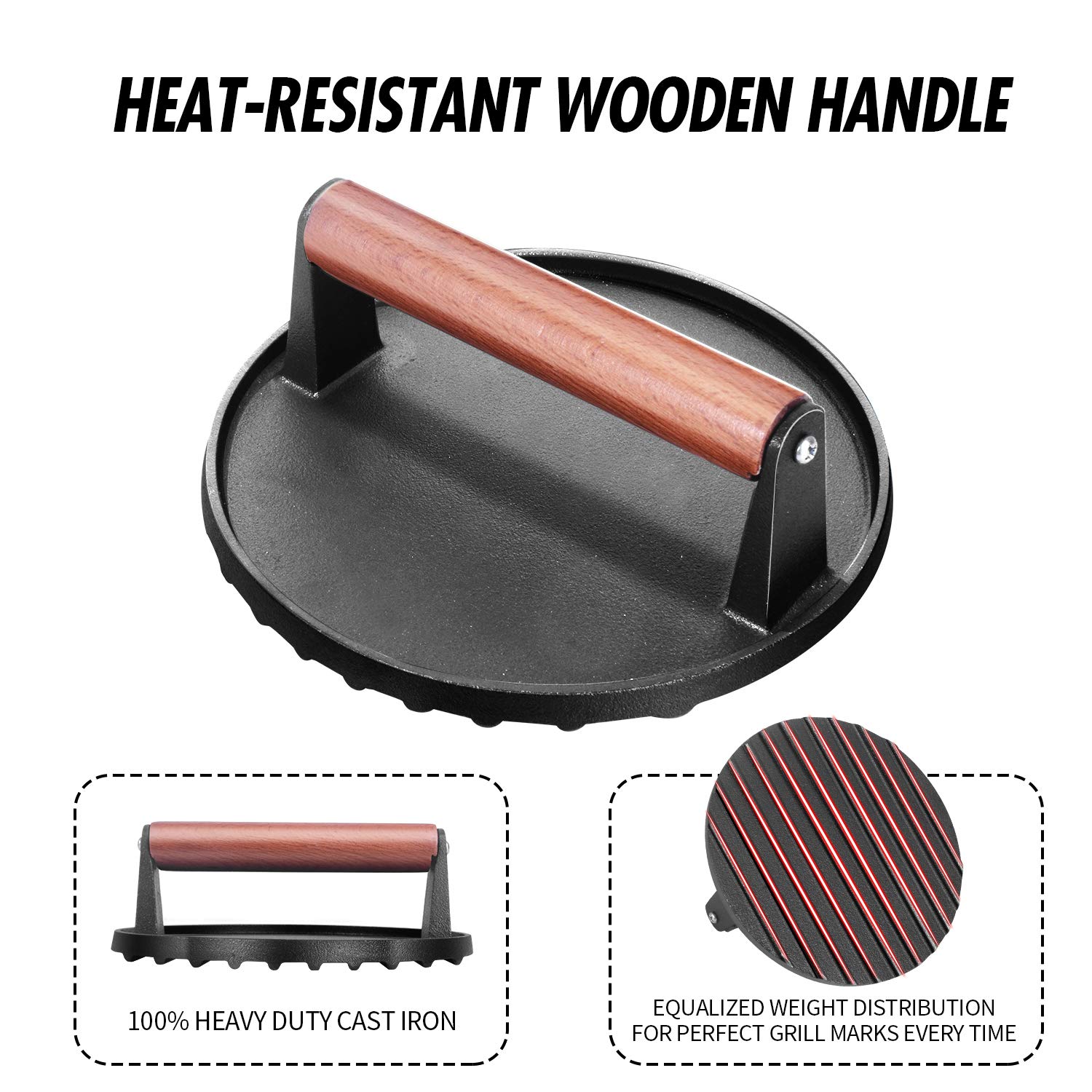 homenote Griddle Accessories for Blackstone, Commercial Grade 12 Inch