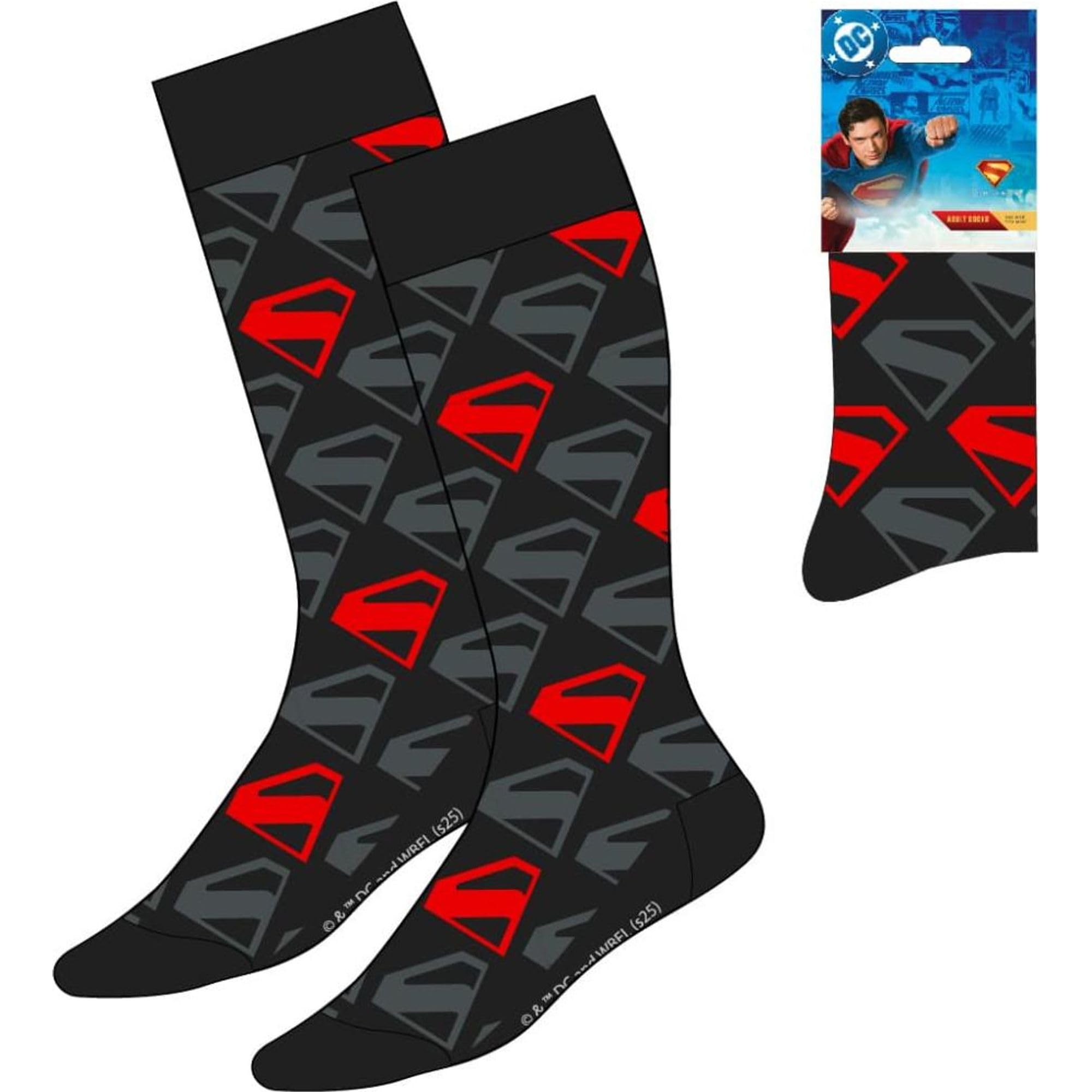 Kids Superman Socks - Comfort and Style for Kids with Their Favorite Character