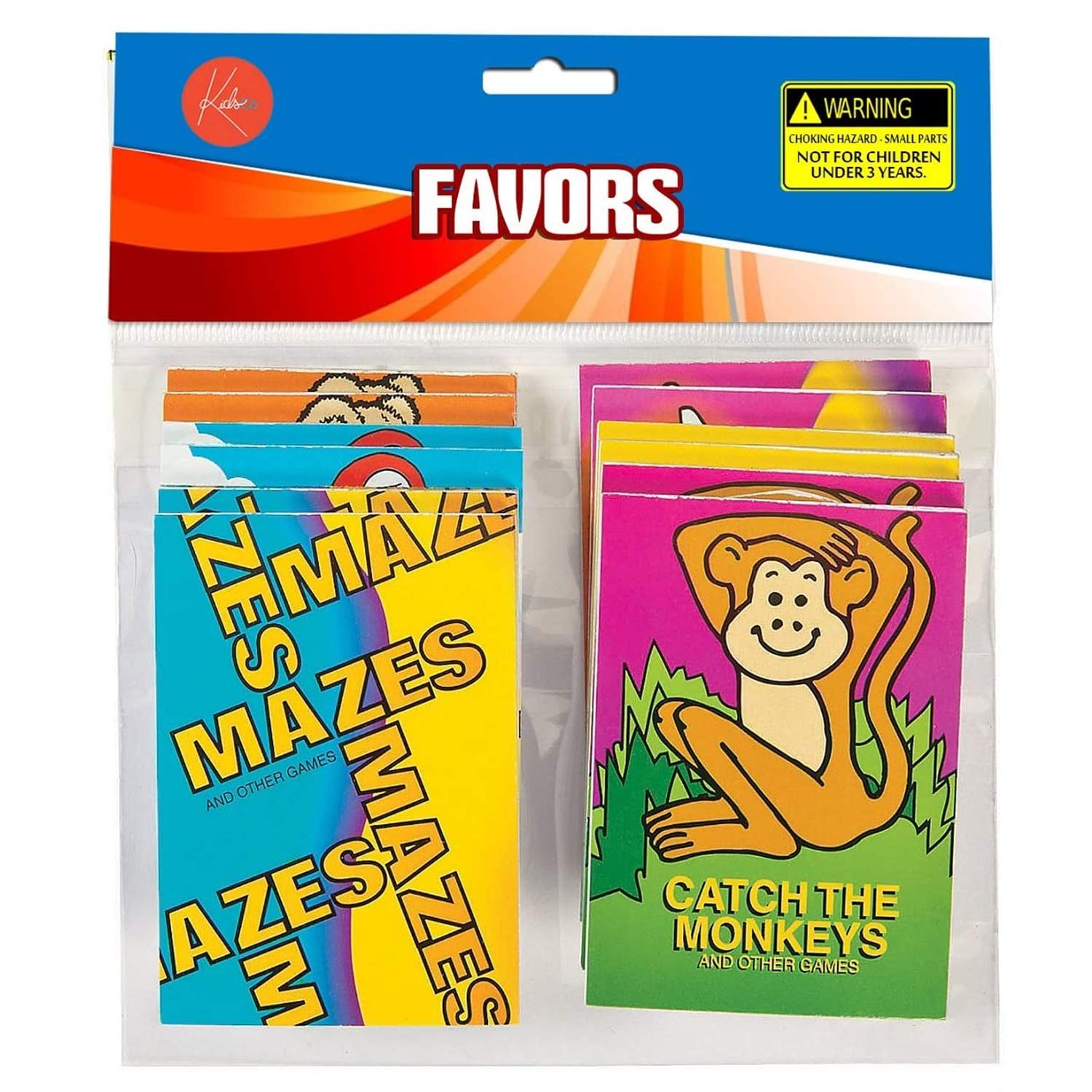 Amazon.com: Kicko Mini Game Books for Kids - 12 Pack - 24