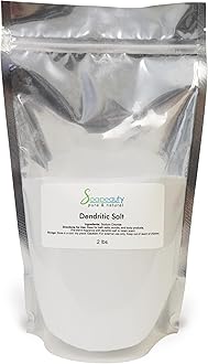 - Dendritic Salt | Premium Fine Grain Bath and Body Salt for Scrubs, Exfoliants, and Milk Baths | High Absorption for Fragrance Oils and Essential Oils | 2 lb