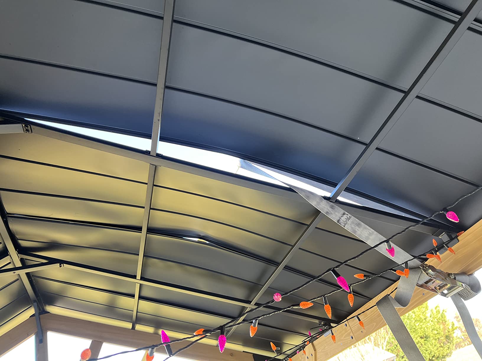 96/mo Finance Sunjoy Helena Collection 11 x 13 ft. Outdoor Patio