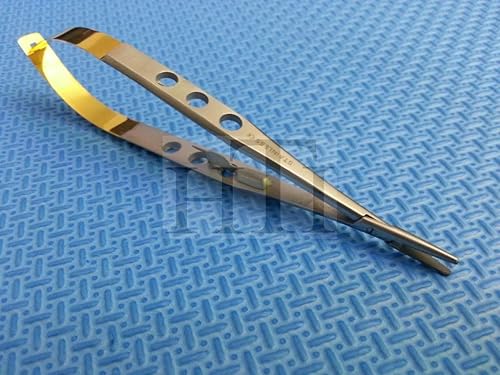 TC Premium de alto grado CASTROVIEJO Aguja Titular 55 Recto con Carburo de Tungsteno Insertos HTI MARCA