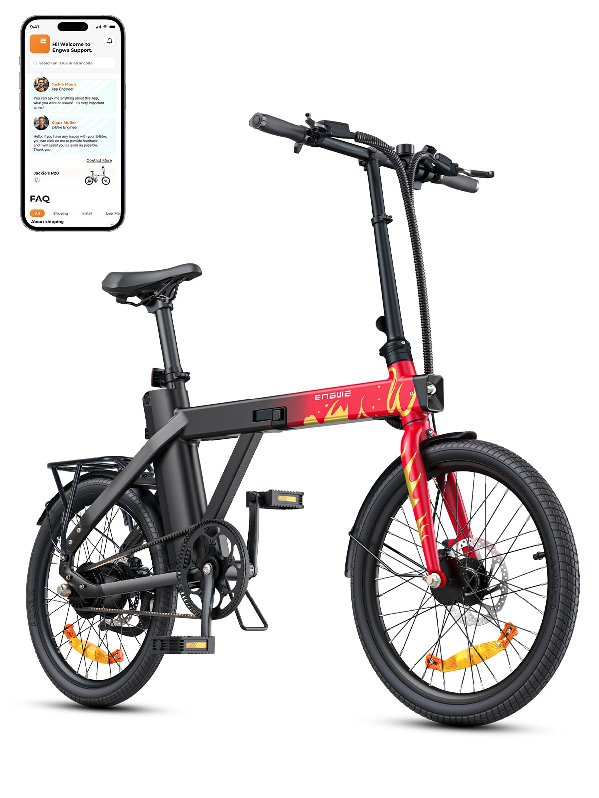 Vélo électrique Pliable Engwe Vélo Électrique Pliable ENGWE P20