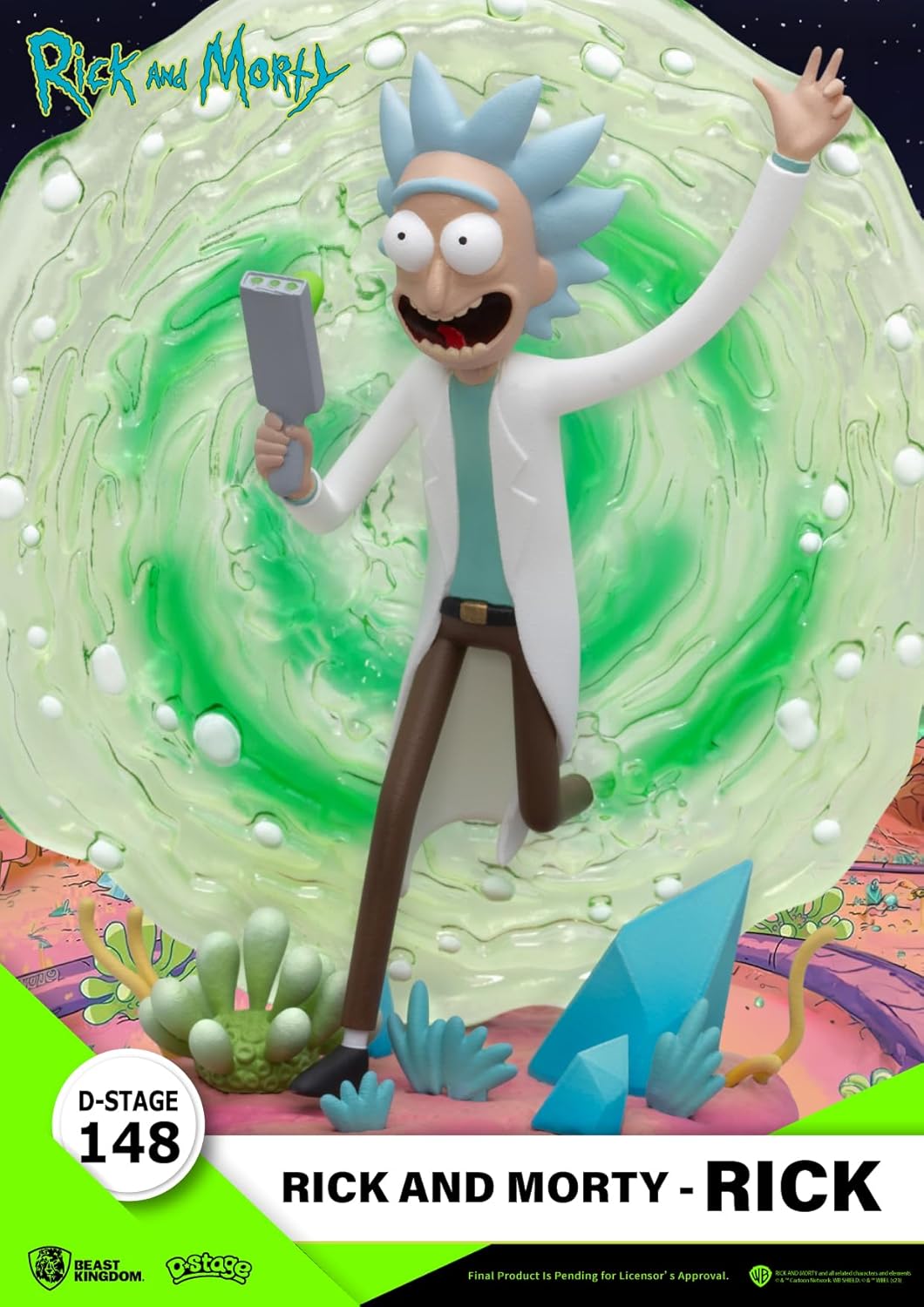Rick & Morty: Rick DS-148 D-Stage Statue