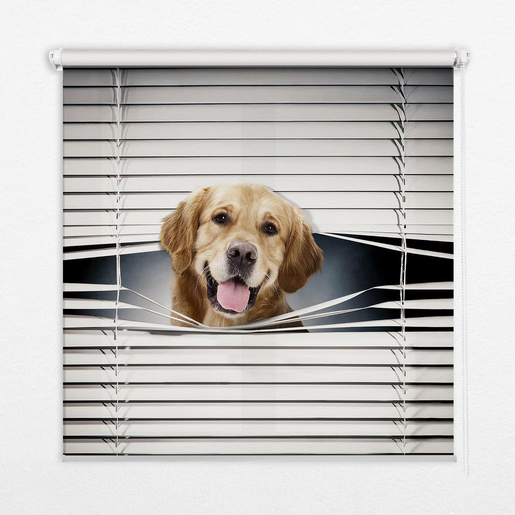 Store banne intérieur 50x50cm perméable sans percer pour bloquer les reflets