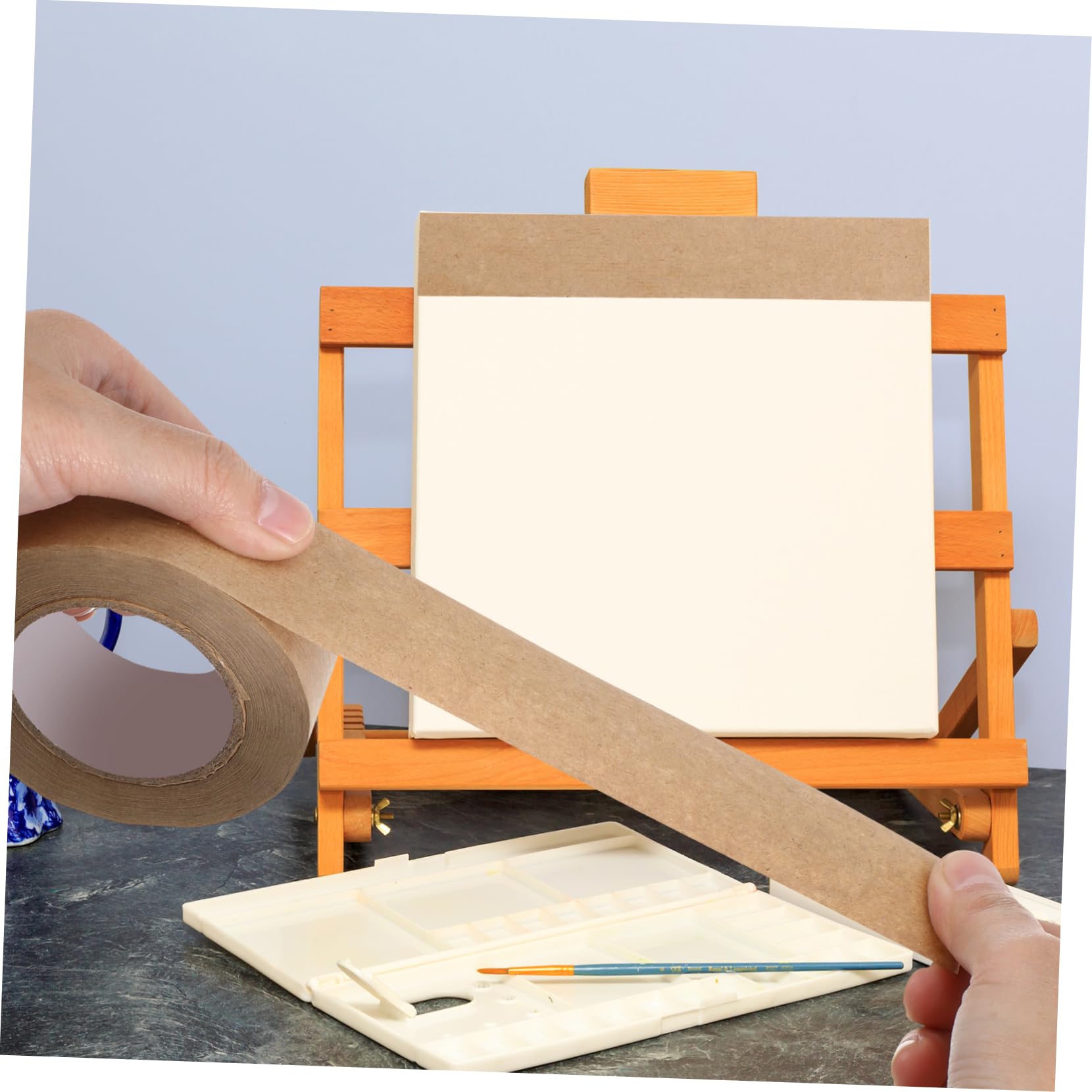 OSALADI 10rollen Wasseraktiviertes Klebeband Für Bilderrahmen Für Rahmung Von Aquarellbildern Einfach Anzuwenden Stark Und Langlebig Für Dauerhafte Befestigung