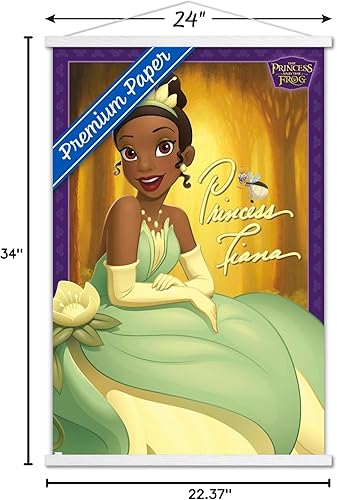 Miniatura 7 de Trends International Disney The Princess And The Frog - Princess Tiana Wall Poster with Magnetic Frame
