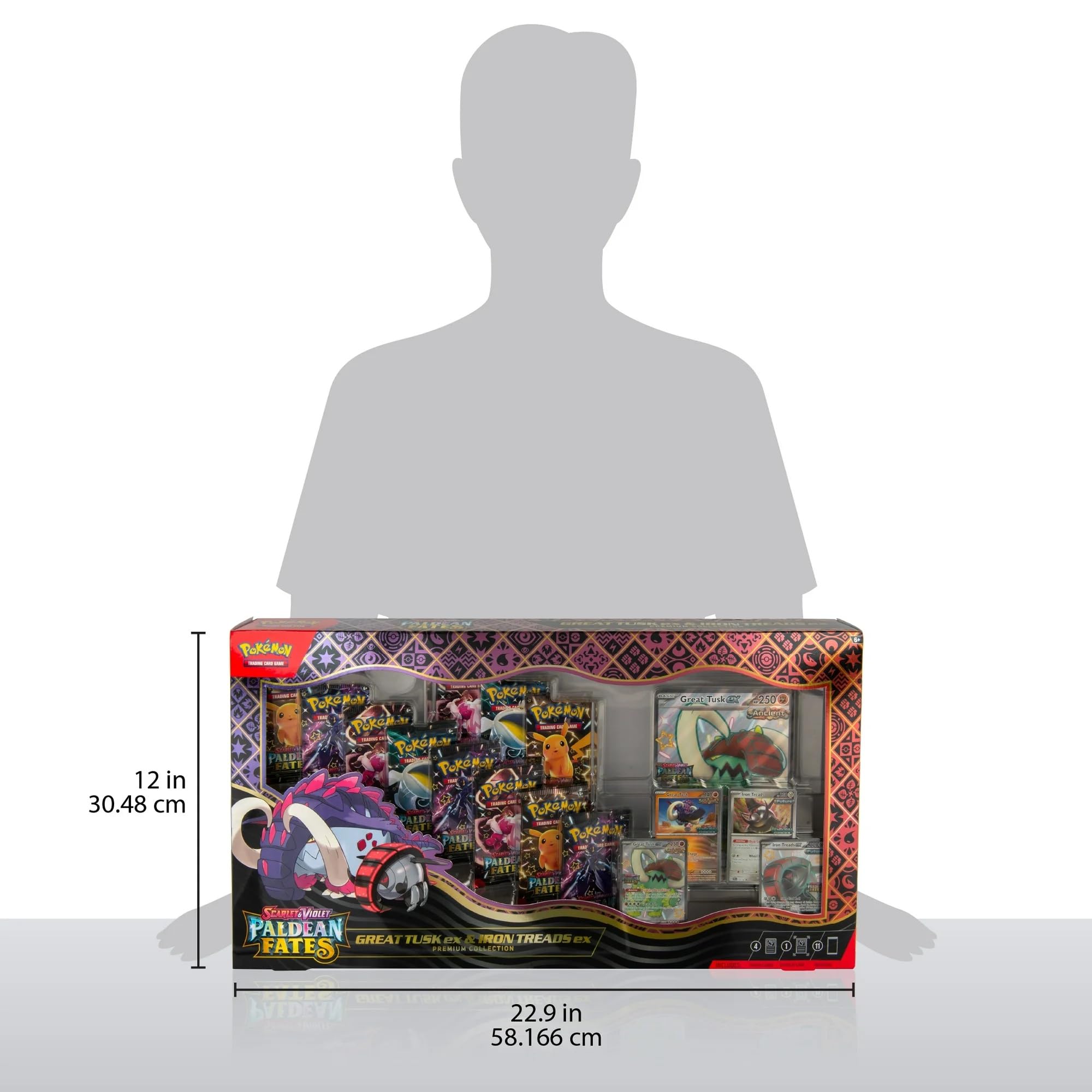 g*e様 『TUSK』ボックスセット Pokémon TCG: Paldean Fates Great Tusk ex & Iron Threads ex Premium