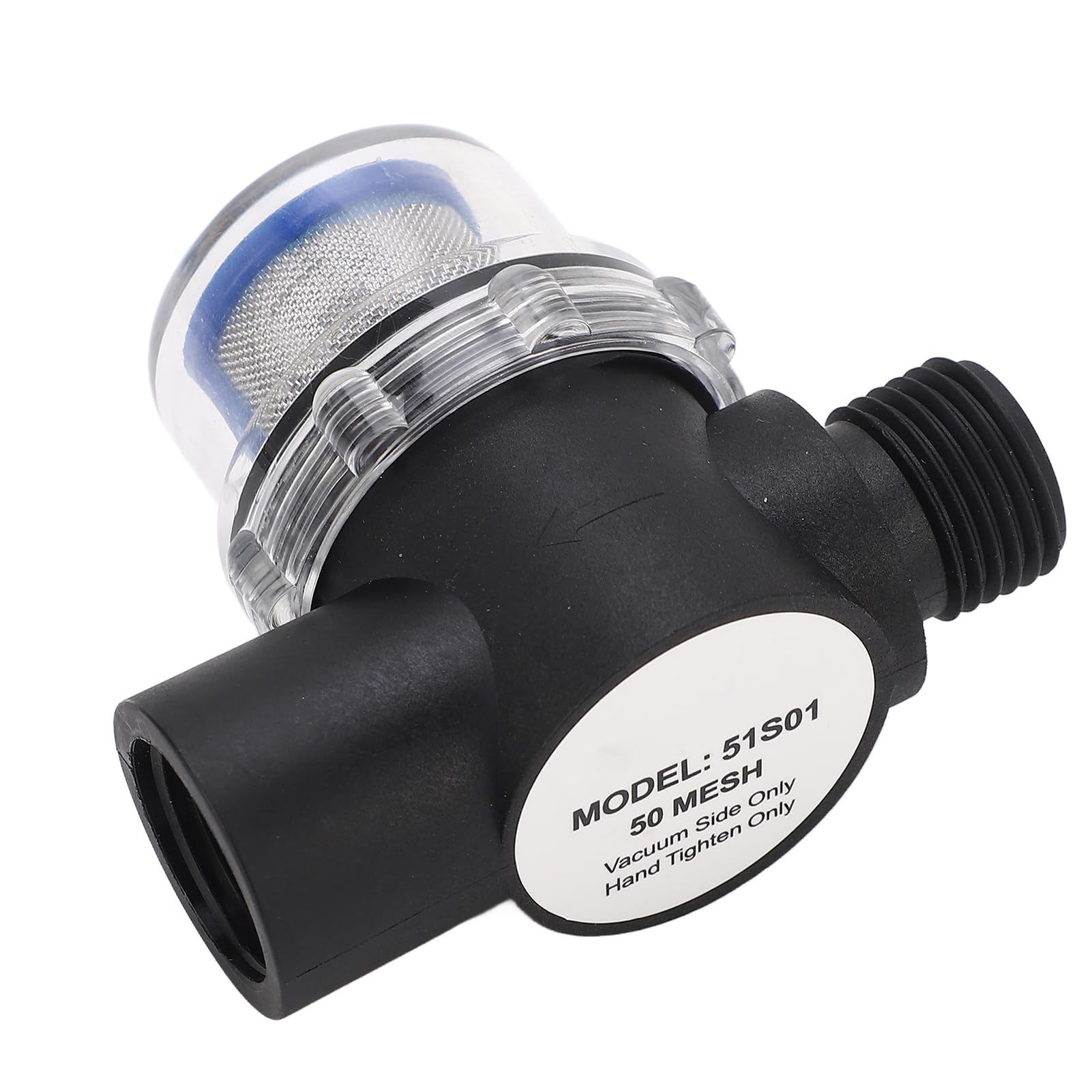 Filtro en Línea de Rosca Hembra 1/2 pulg. 14, Filtro de Bomba de Agua de Plástico