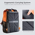 K&F Concept Camera Backpack, Camera Bags for Photographers Large Capacity Camera Case with Raincover