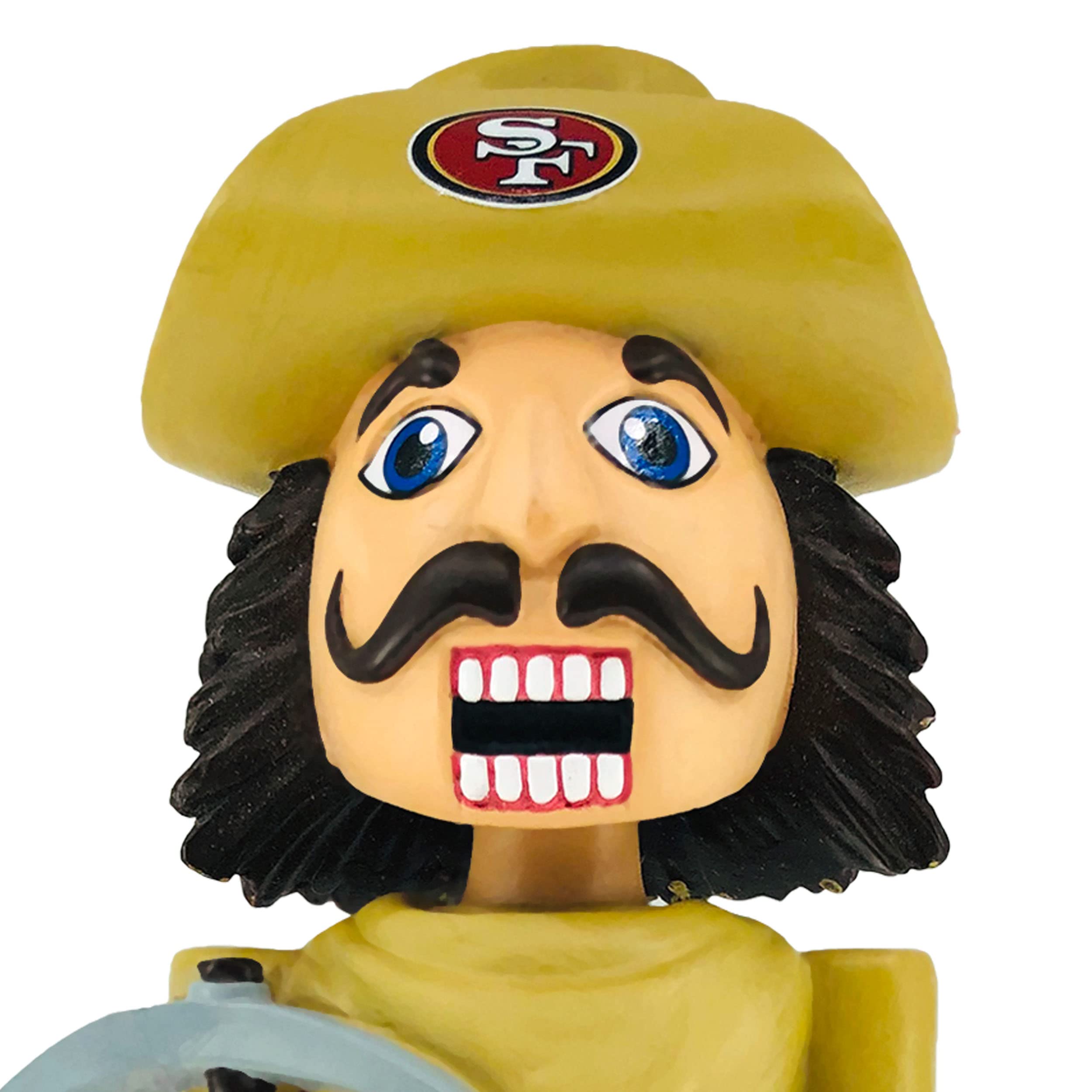 FOCO San Francisco 49ers NFL Thematic Nutcracker Bobblehead
