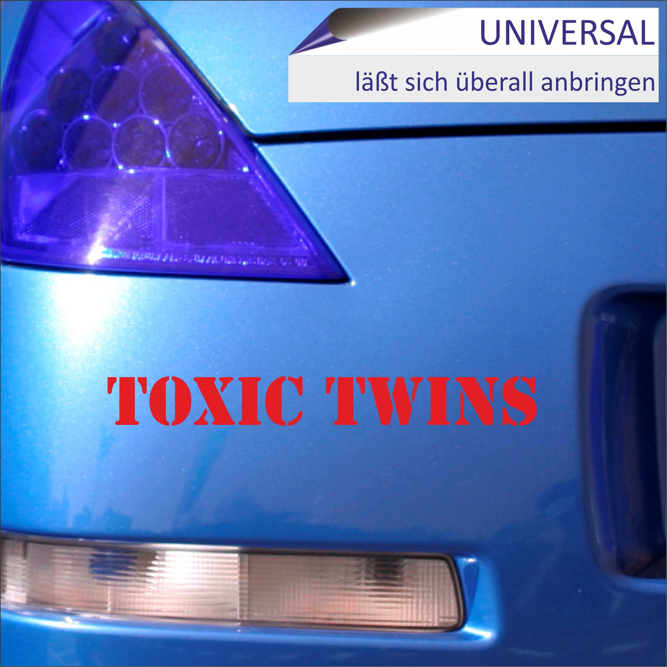 Die Cut - Twins Inside Decal Car Truck Bumper Window Sticker
