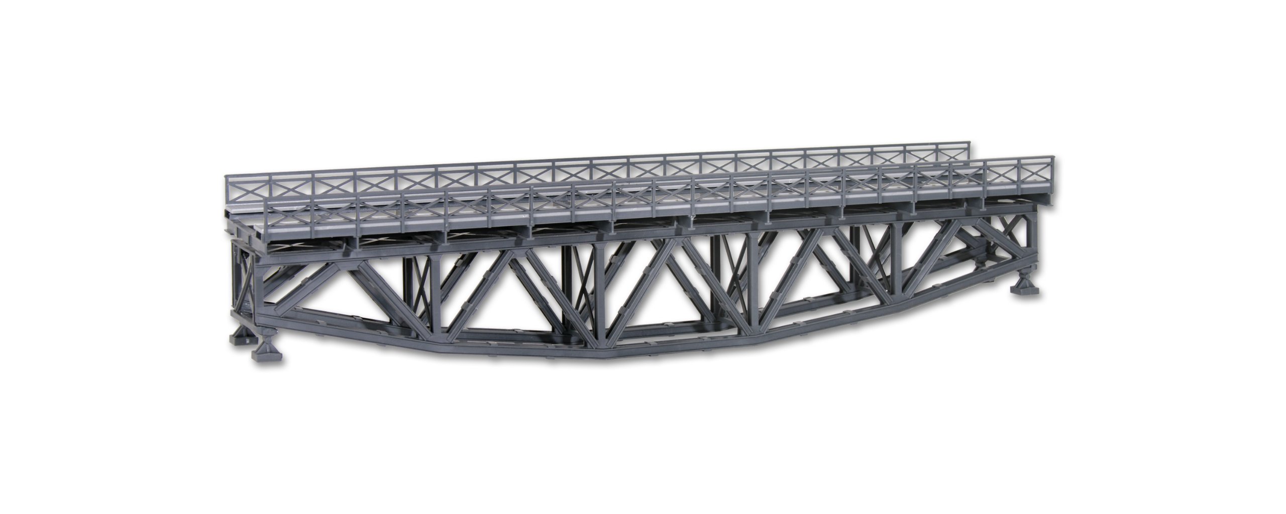 Kibri 39703 - H0 Stahl Unterzugbrücke eingleisig