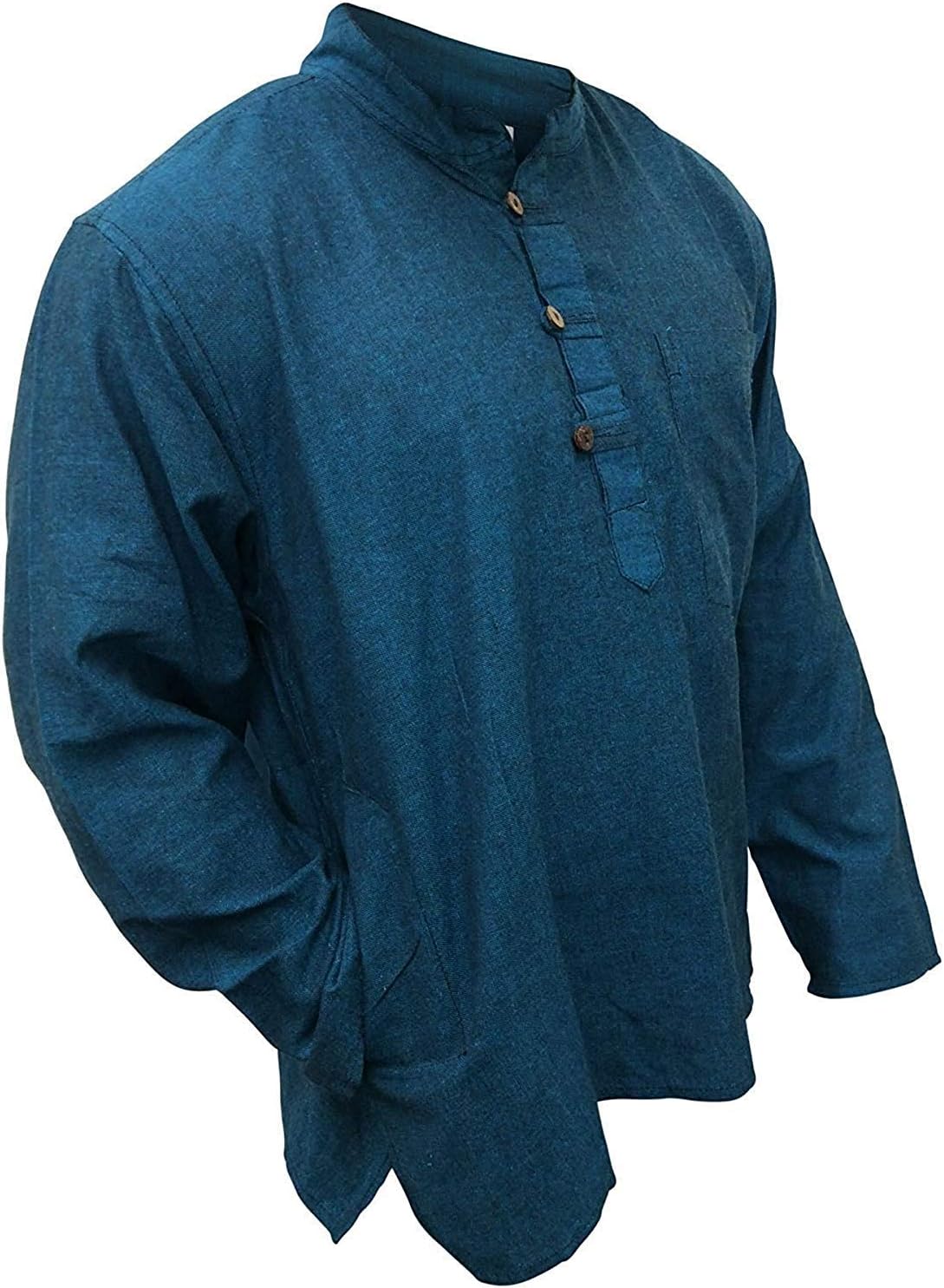 Plain Grandad Shirt