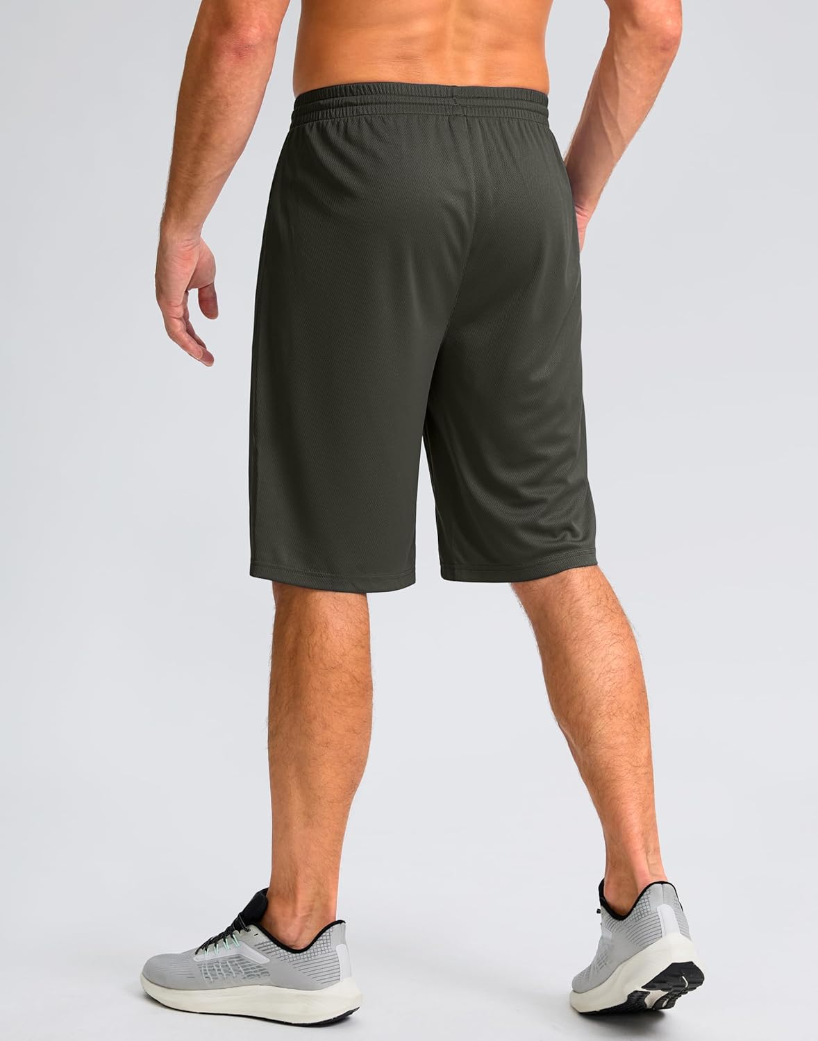 G Gradual Men's Athletic Shorts with Pockets 11" Long Basketball Shorts Lightweight Quick Dry Gym Workout Shorts for Men - Image 2