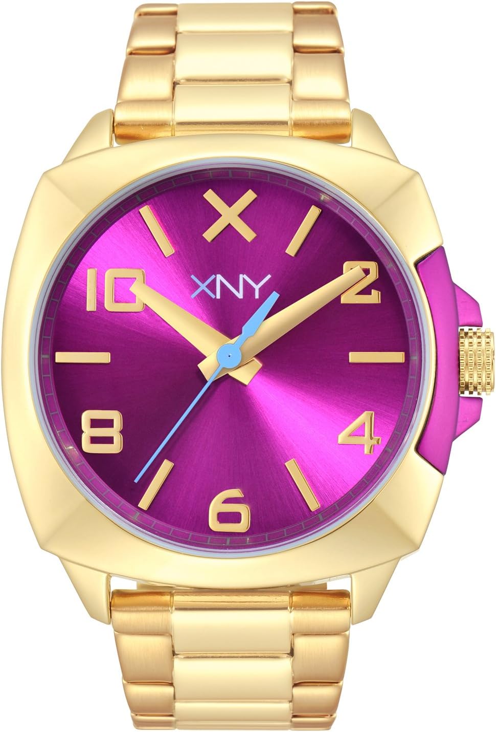 XNY Women's Watch City Chic Gold Plated Case and Bracelet