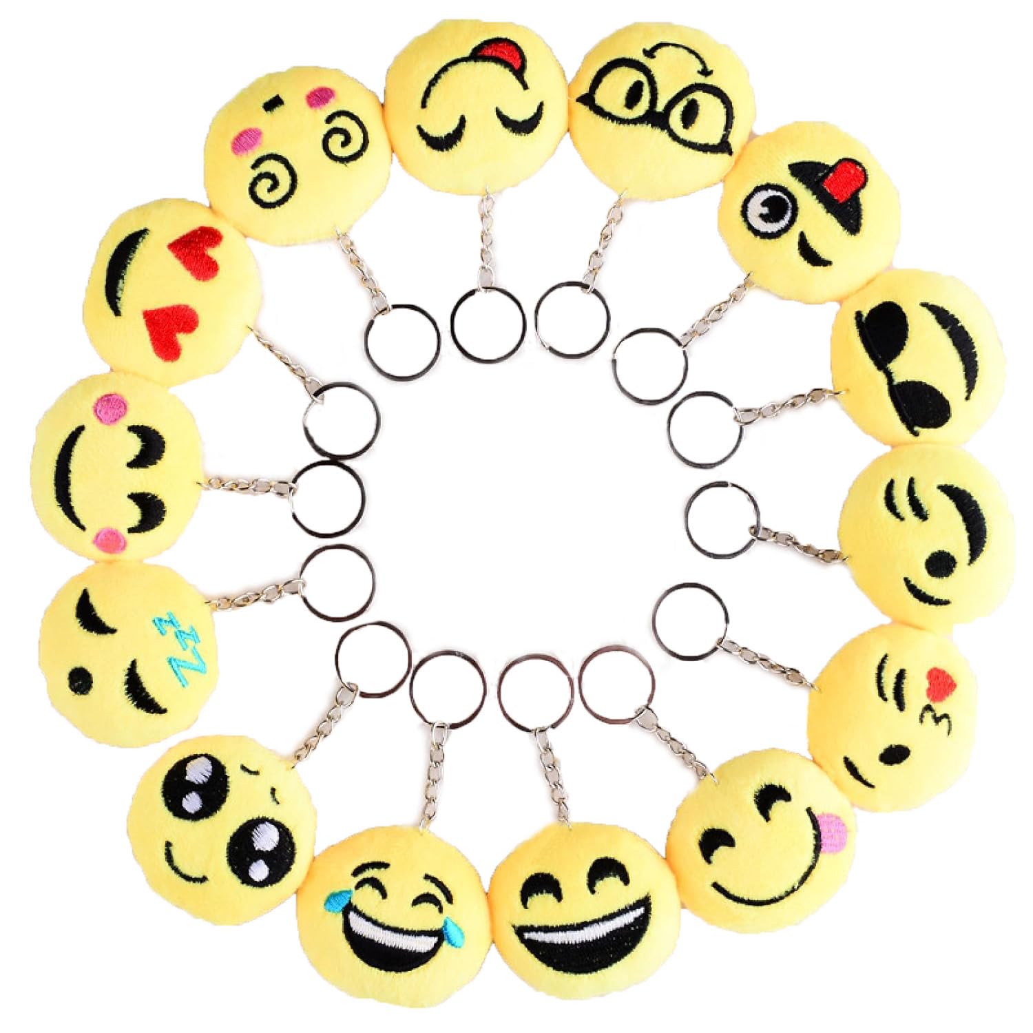 Amazon.co.jp: CRSUSUKJ 絵文字キーホルダー ミニ かわいい