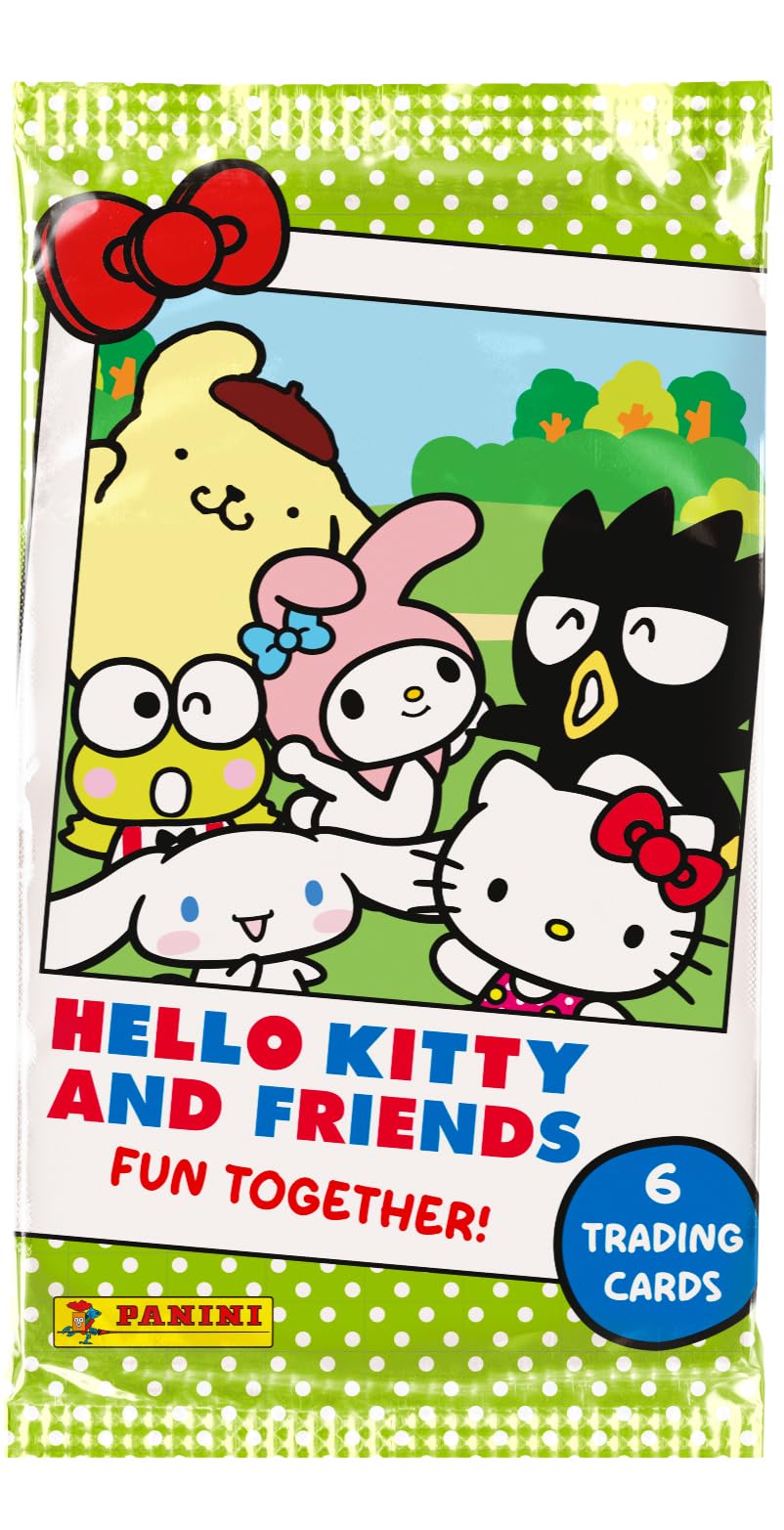 Panini Hello Kitty & Friends Trading Cards - Caja de 24 Fundas