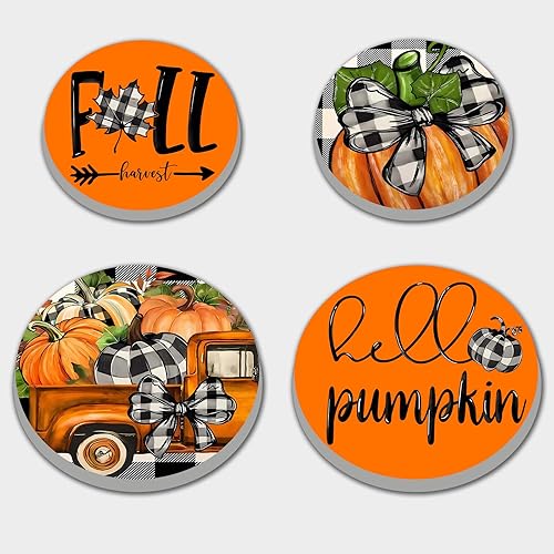 Miniatura 57 de Juego de 4 fundas redondas familiares para quemadores de estufas, 2 piezas de 8 pulgadas y 2 piezas de 10 pulgadas, fundas para quemadores de estufa