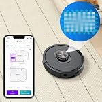 Shark RV2320S Matrix Self-Emptying Robot Vacuum with Bagless 30 Day Capacity Base, Self-Cleaning Brushroll, Precision Home Mapping and Extended Runtime, Wi-Fi, Perfect for pet Hair, Black (Renewed)