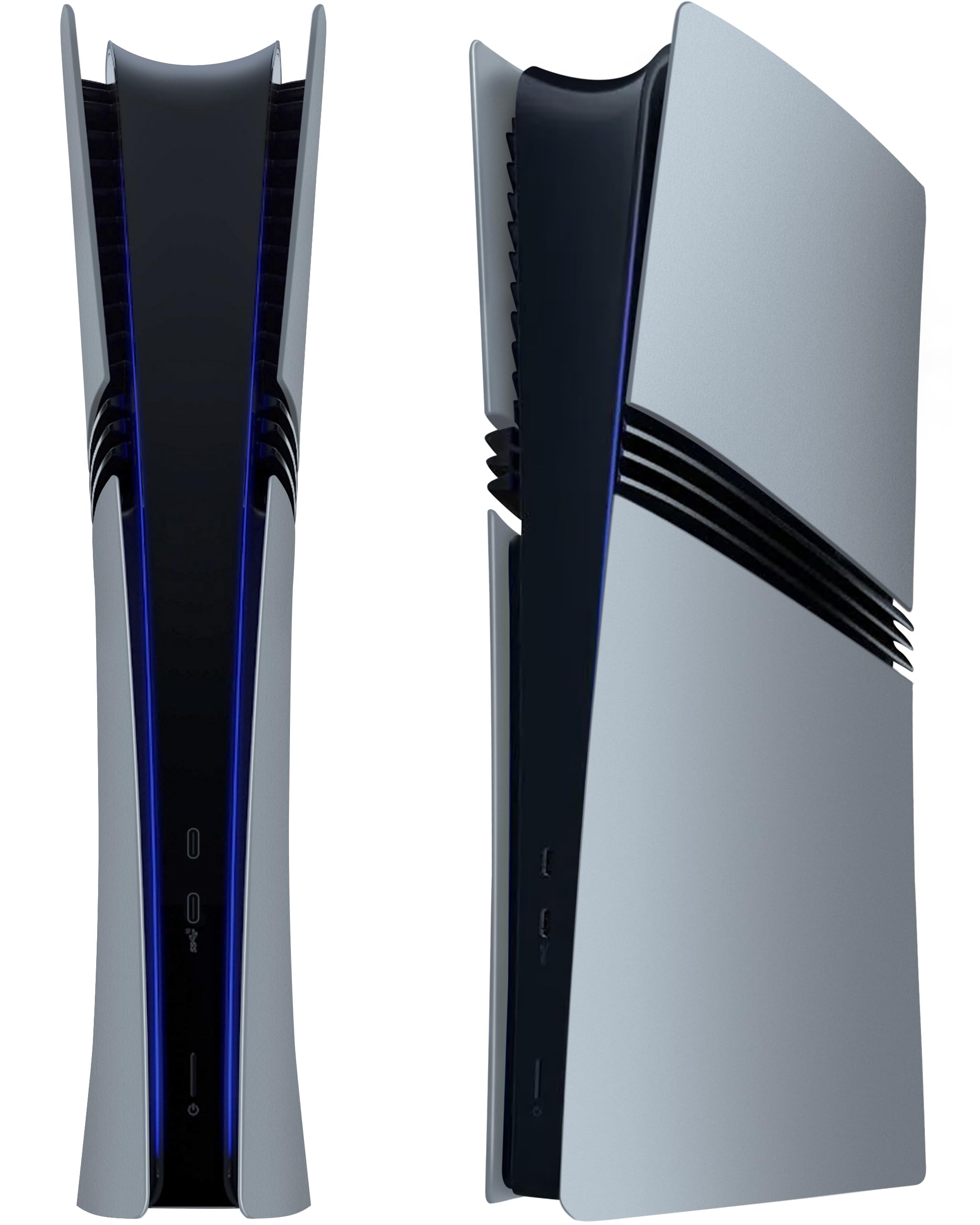 Joso Frontalino per PS5 Pro Digital Edition, custodia di ricambio antigraffio e antipolvere, copertura adatta per console PS5 Pro (versione digitale), piastre per accessori PS5, facile installazione