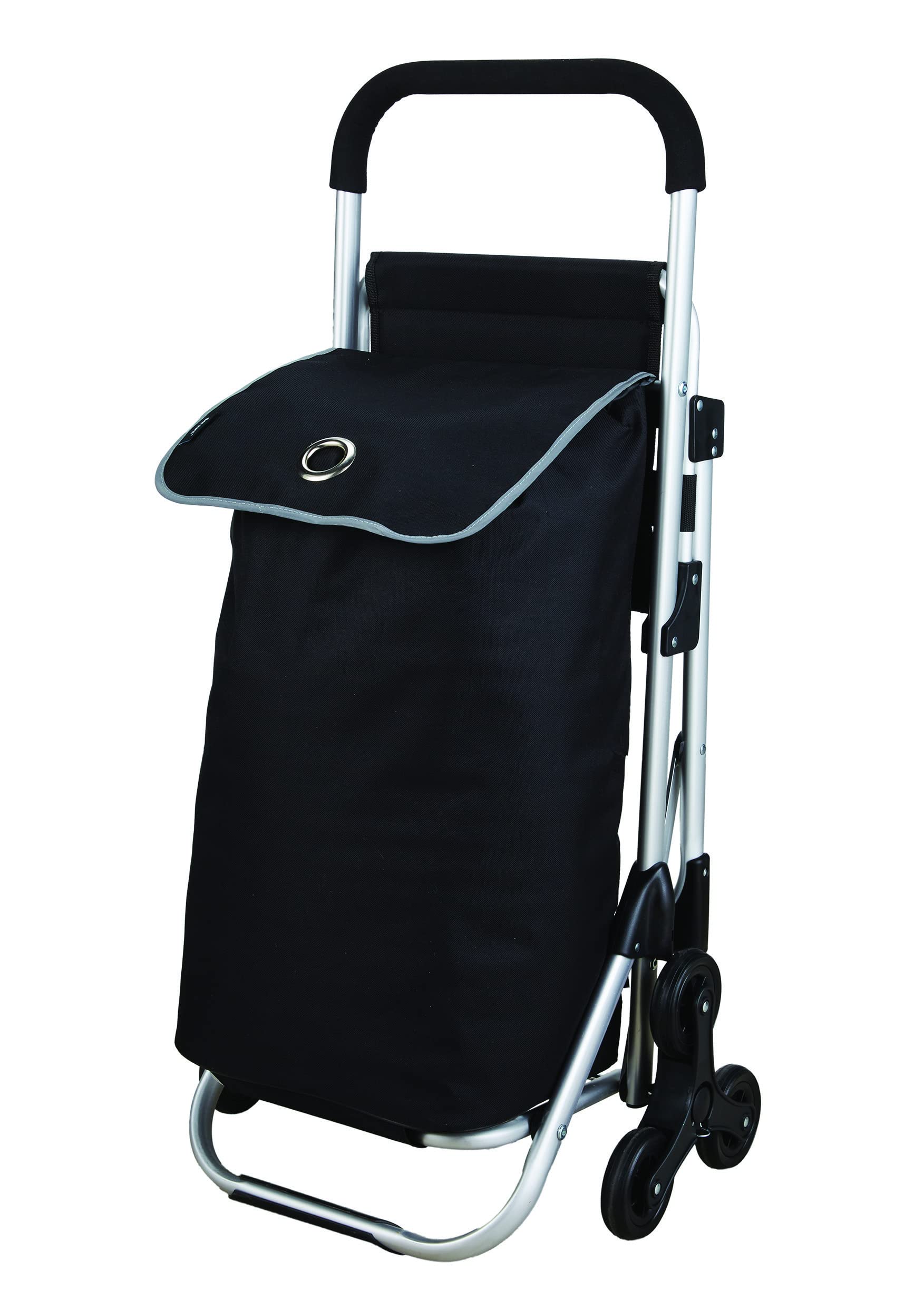 Buy Burwells Three Wheeled Folding Shopping Trolley Bag with Seat