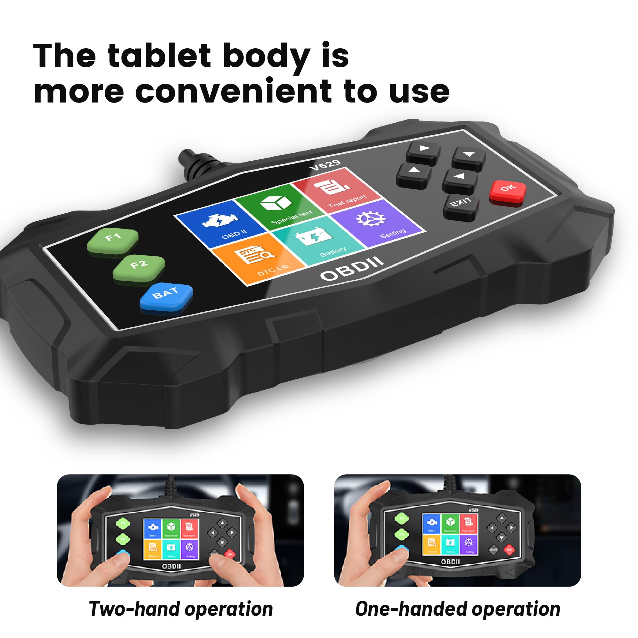 OBD Diagnosi Auto per Fiat Panda Punto Ulysse Brava Barchetta, Multimarca Strumento,Cancella e diagnostica i Codici di Errore OBD2 Senza riprogrammarli