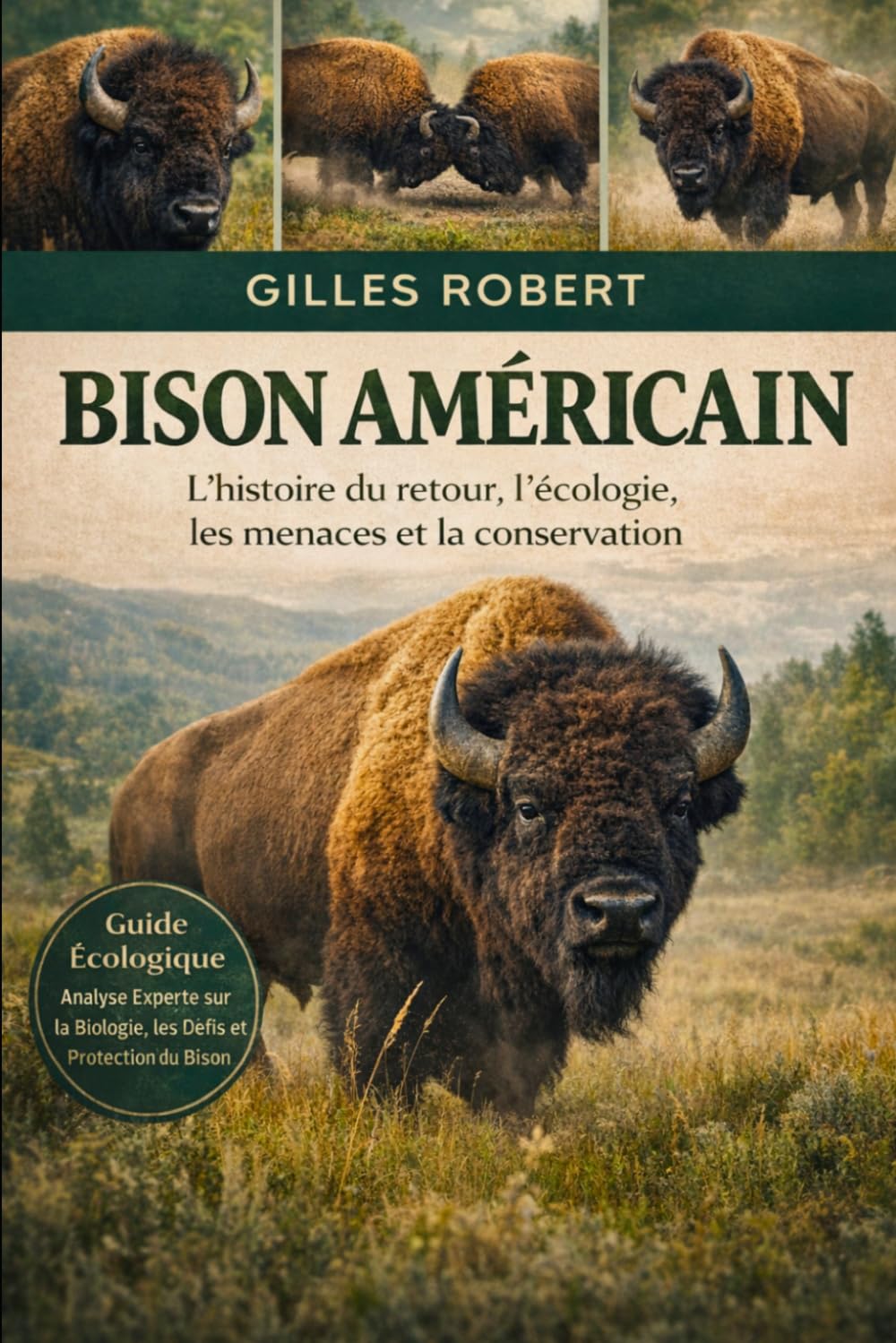 BISON AMÉRICAIN: L'histoire du retour, l'écologie, les menaces et la conservation