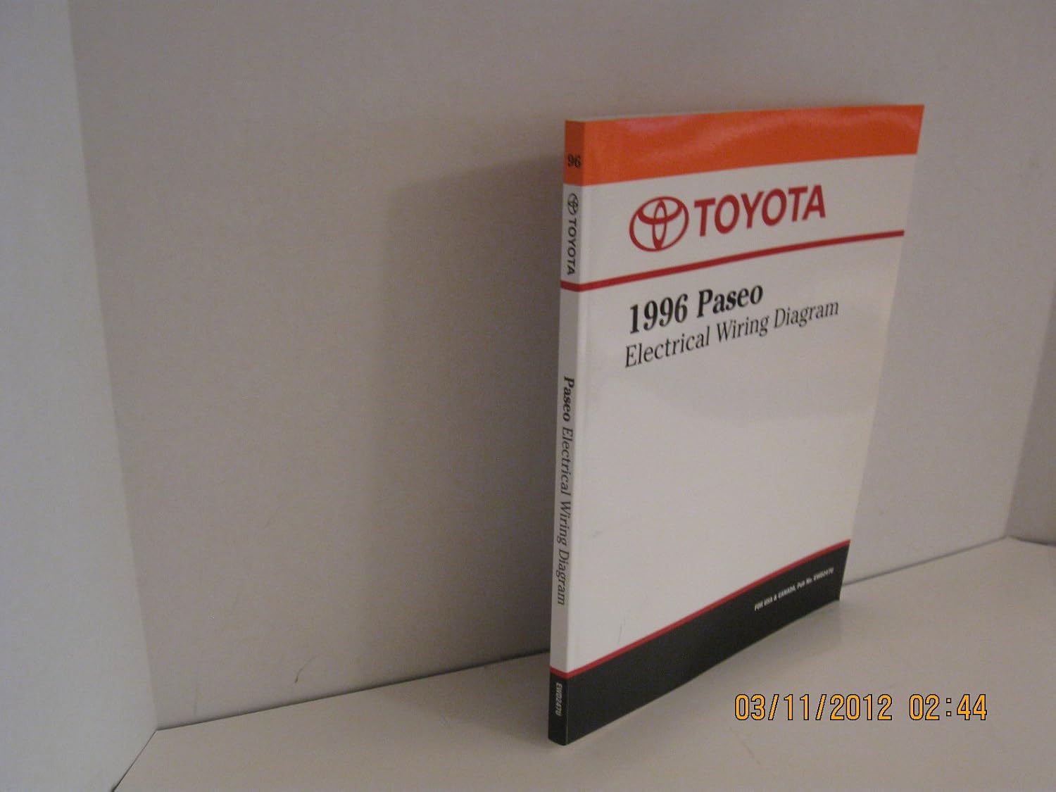 Toyota (1996) Paseo Repair Manual and Electrical Wiring Diagram (Two
