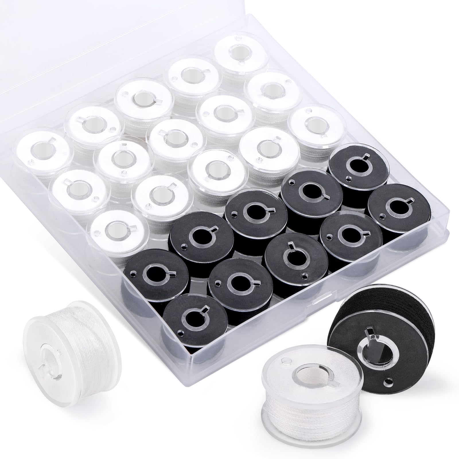 Sewing Thread & Embroidery Bobbins - 25 Colors -10